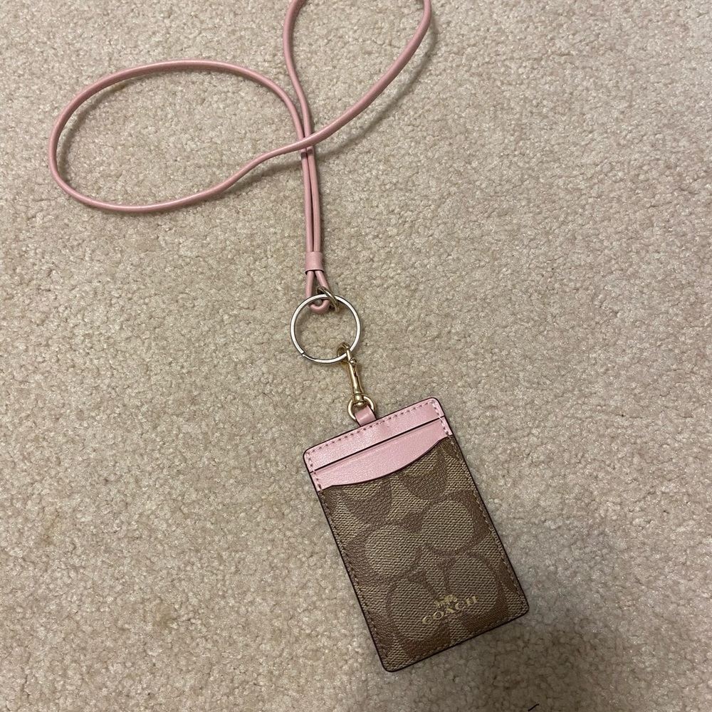 Coach lanyard